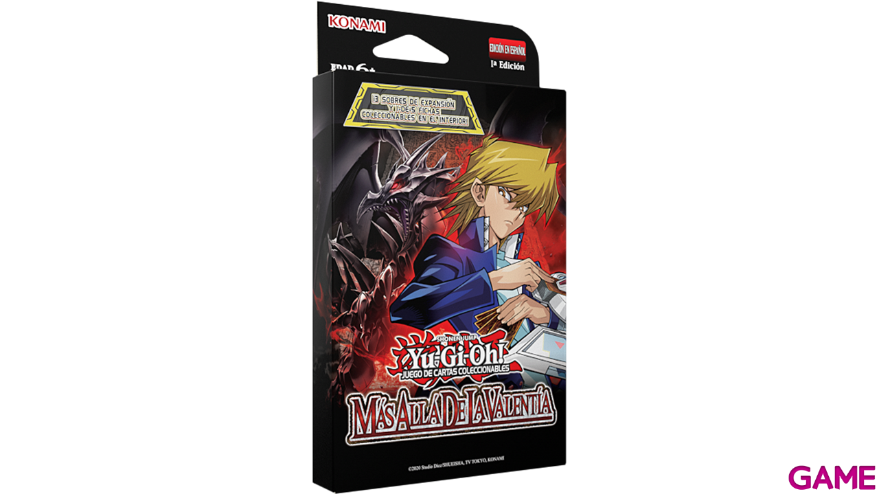 Pack de 3 sobres de cartas Yu-Gi-Oh! JCC: Más Allá de la Valentía (Castellano)-2
