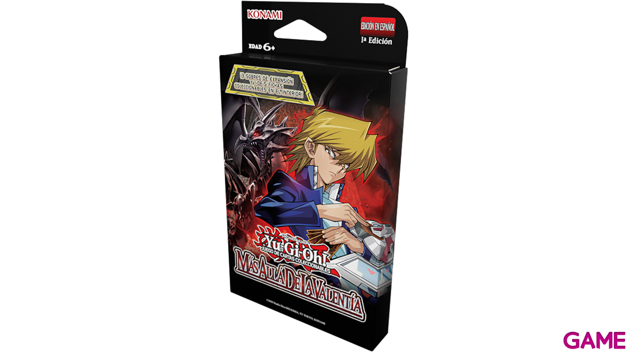 Pack de 3 sobres de cartas Yu-Gi-Oh! JCC: Más Allá de la Valentía (Castellano)-3