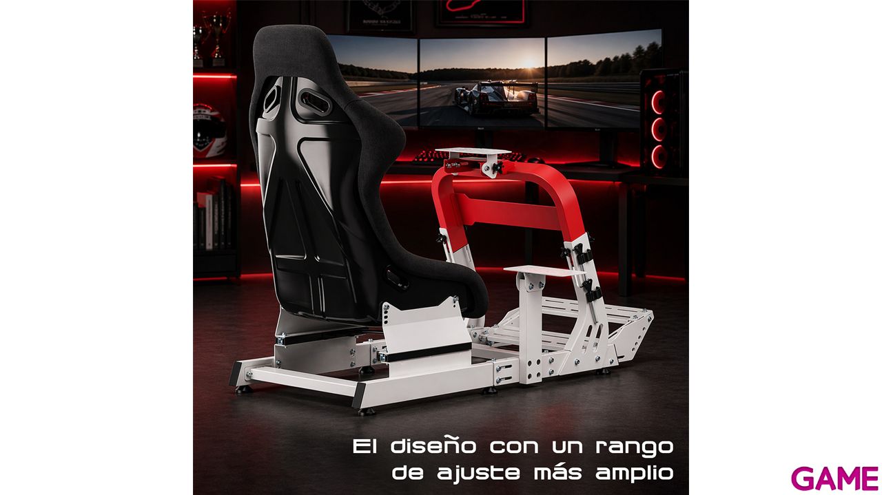 Indeca Sensus Racer GTR Gaming Seat - Asiento Conducción-1
