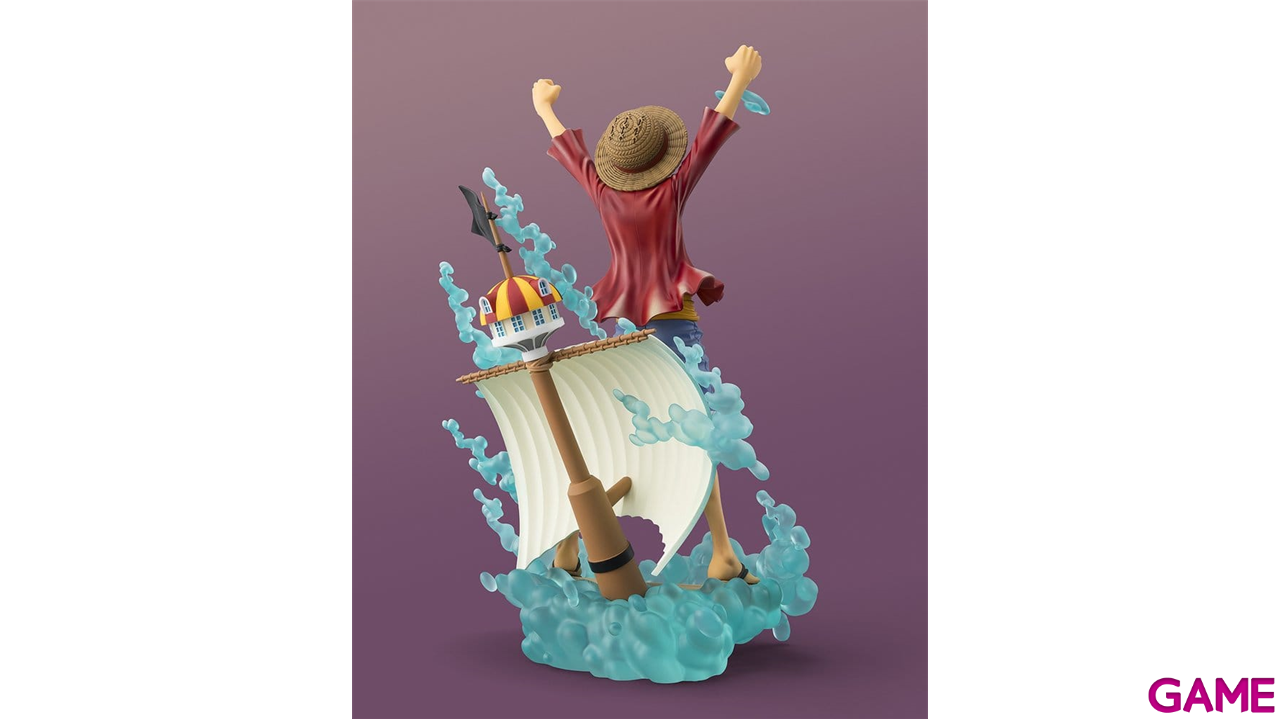Figura One Piece Figuarts ZERO (STARTune) Monkey D. Luffy Setting out for the New World de 25 cm-0