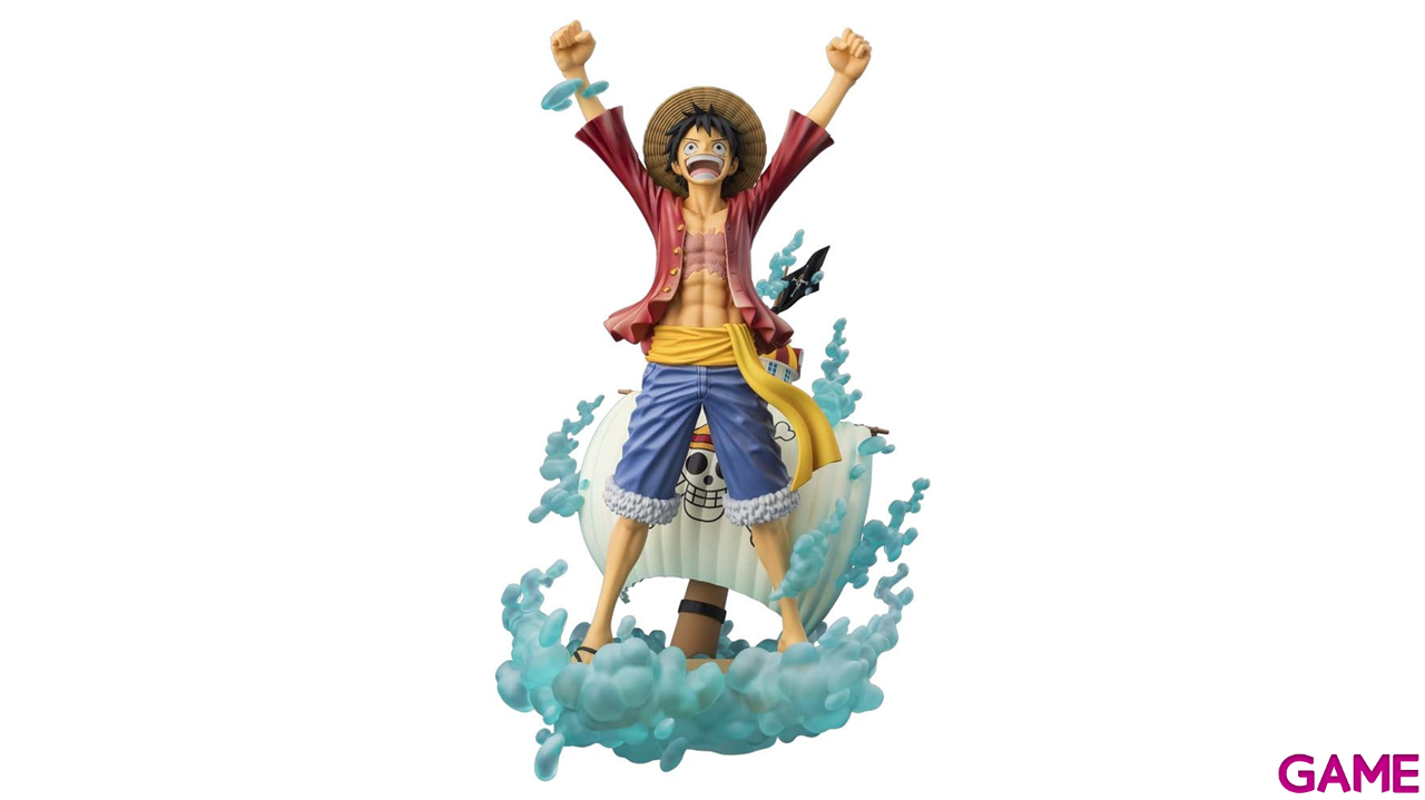 Figura One Piece Figuarts ZERO (STARTune) Monkey D. Luffy Setting out for the New World de 25 cm-4