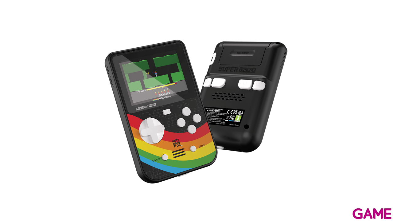 Consola Evercade Super Pocket HyperMegaTech! Activision-9