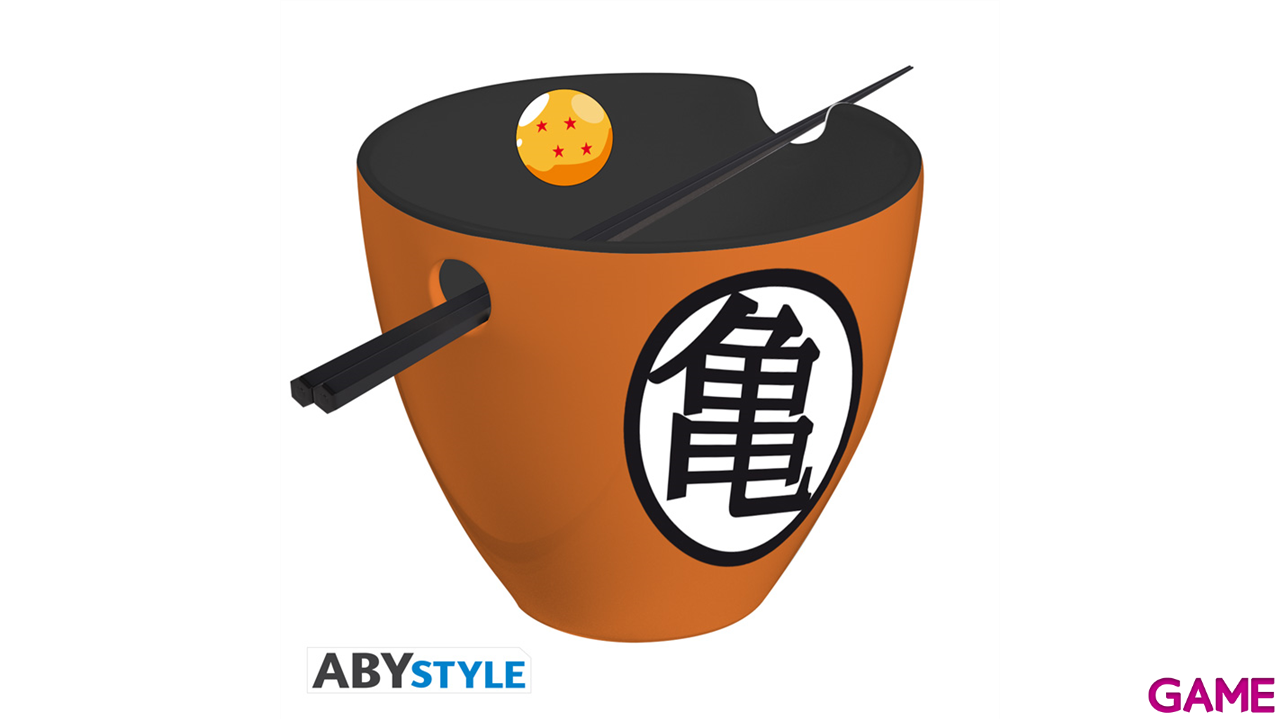 Bowl de Ramen con palillos Dragon Ball Goku symbols-0