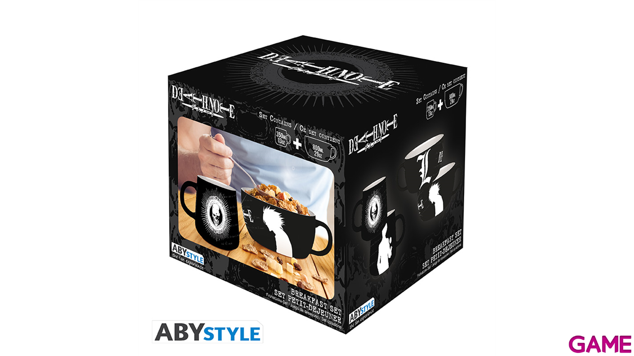 Set de desayuno Death Note Justice (Taza + Bowl)-0