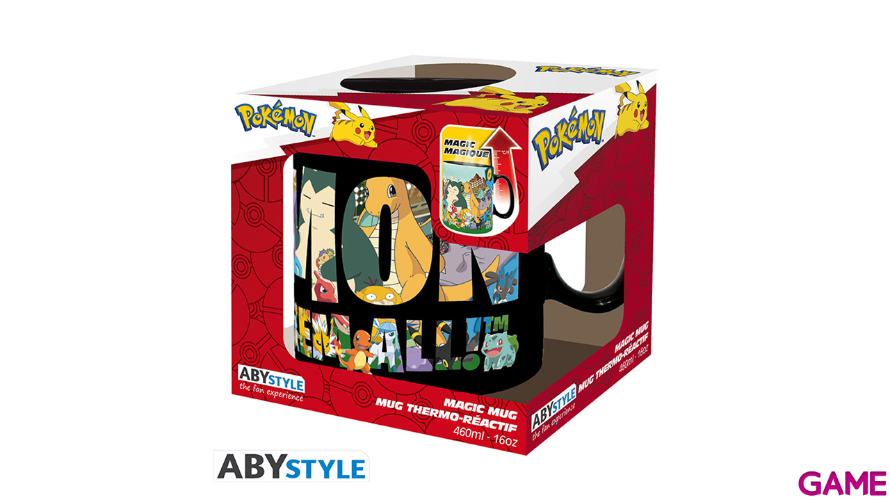 Taza Termosensible Pokémon Gotta catch em all de 460 ml-0