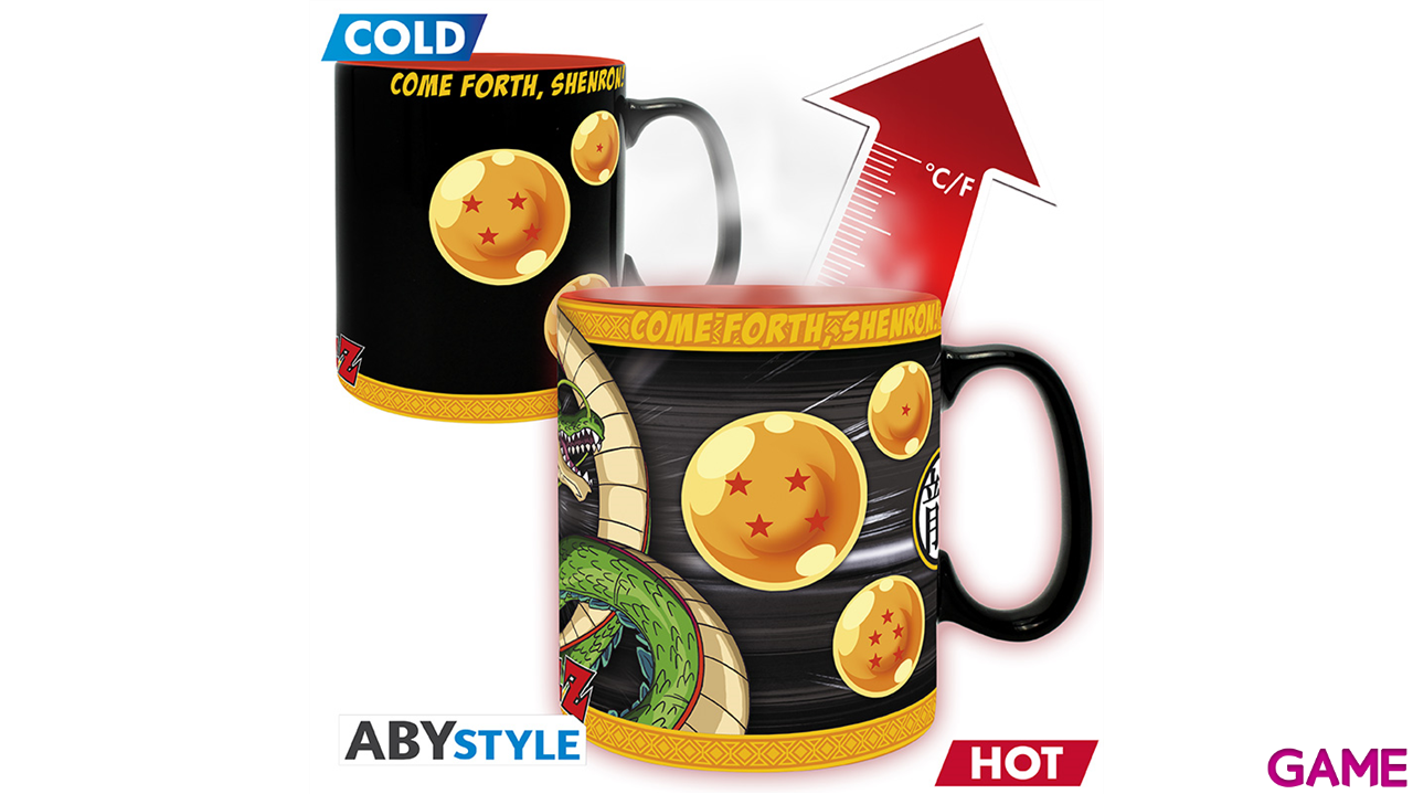 Taza Termosensible Dragon Ball Z Shenron de 460 ml-1