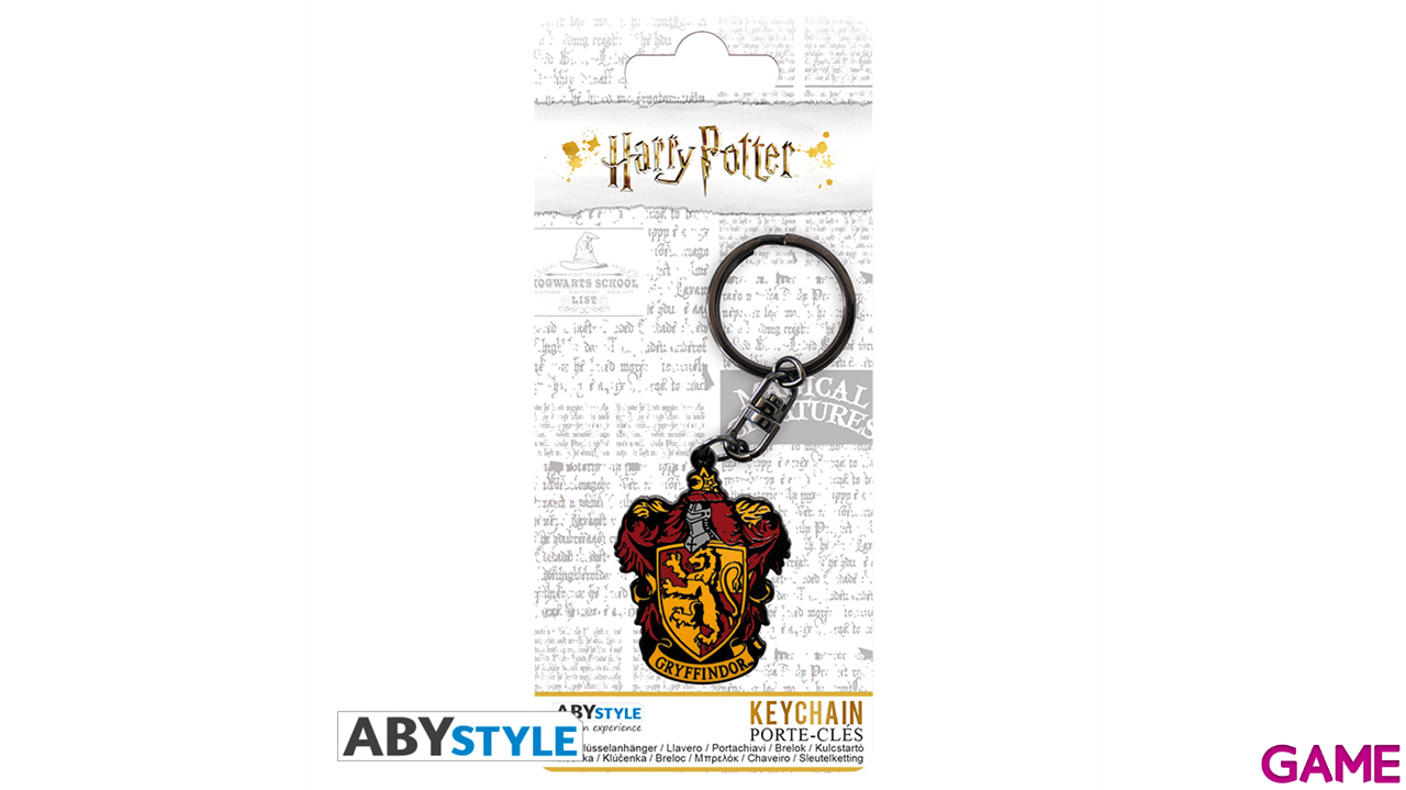 Llavero metálico Harry Potter Gryffindor-1