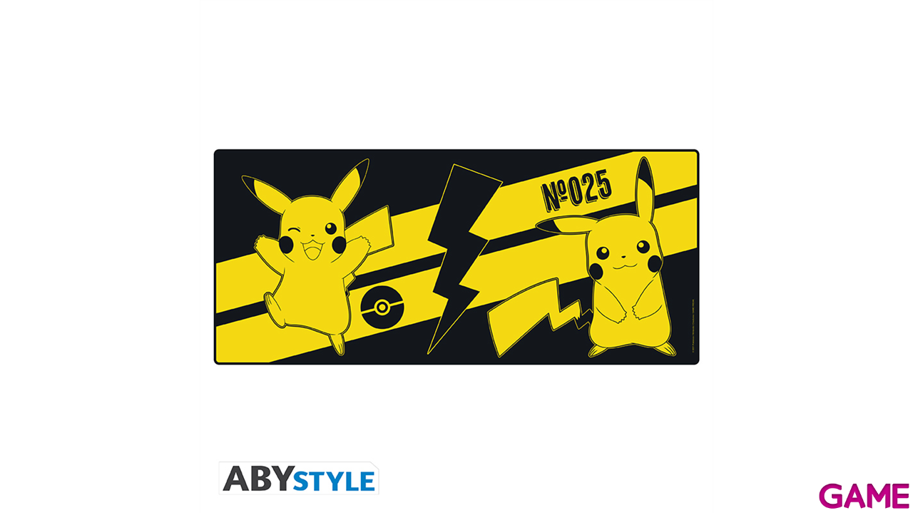 Alfombrilla XL Pokémon Pikachu de 90x40 cm-0