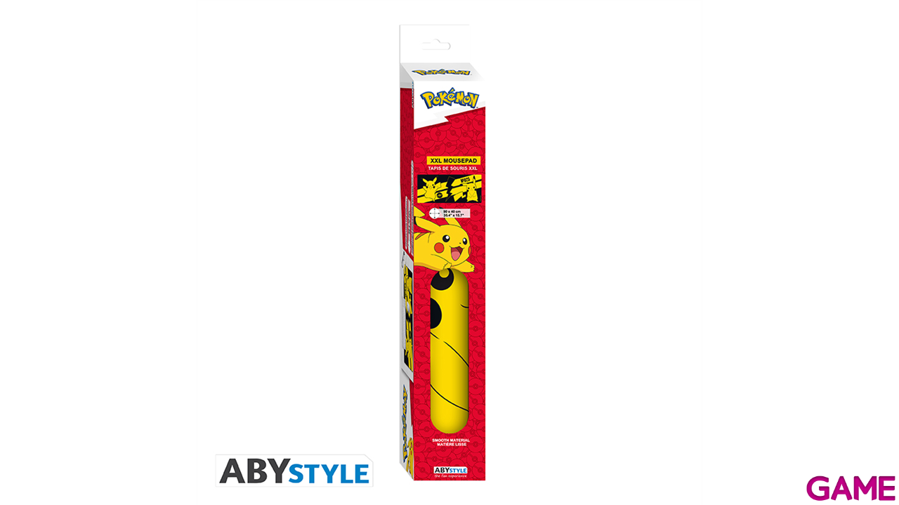 Alfombrilla XL Pokémon Pikachu de 90x40 cm-1