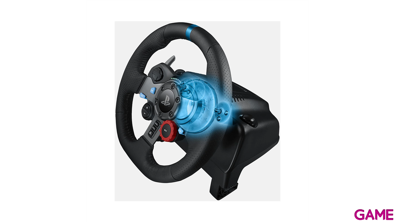 Logitech G29 Driving Force + Auriculares G321 PC - PS5 - PS4 - PS3 - Licencia PlayStation - Volante-3