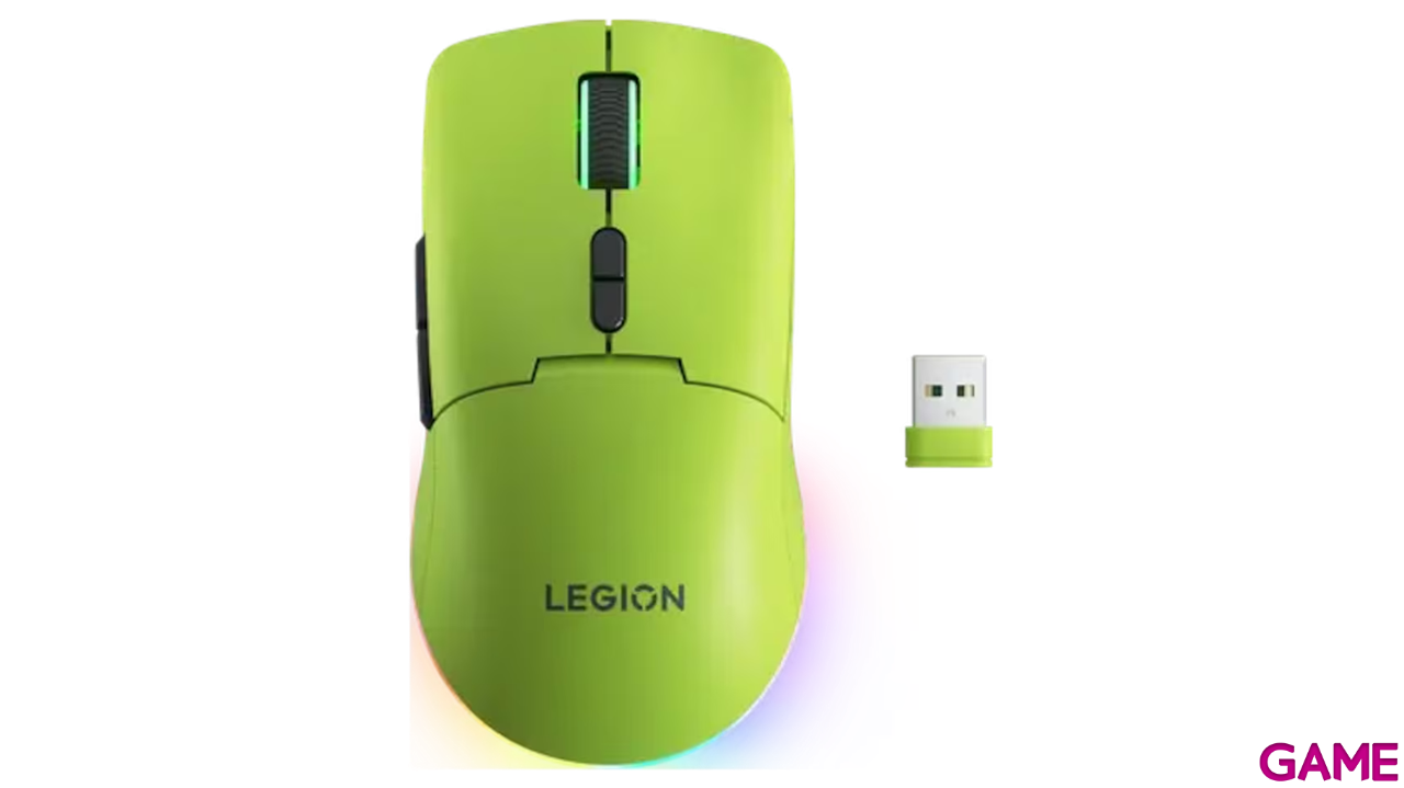 Lenovo Legion M220 Wireless RGB Surge Green - Raton Gaming-0