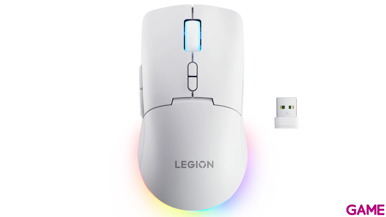 Lenovo Legion M220 Wireless RGB Glacier White - Raton Gaming-5