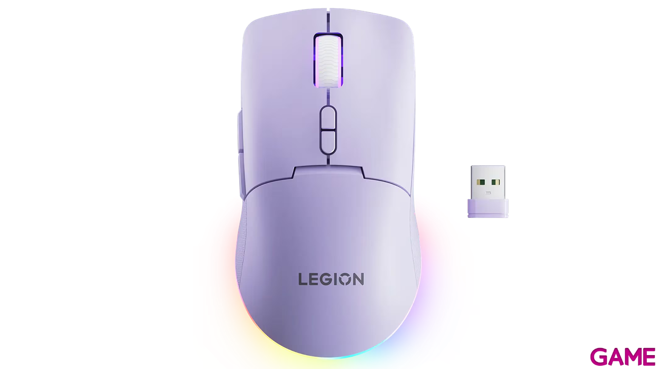 Lenovo Legion M220 Wireless RGB Rosa - Raton Gaming-5