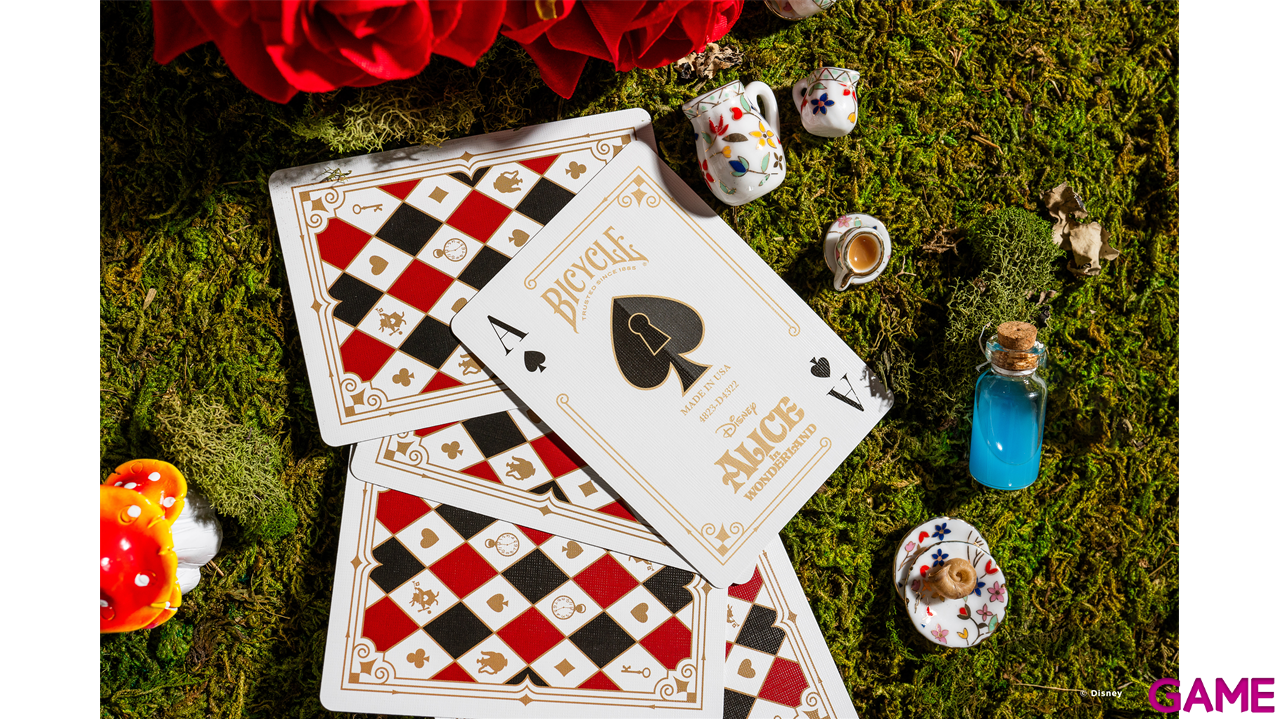 Baraja de Poker Bicycle Alice in Wonderland-4