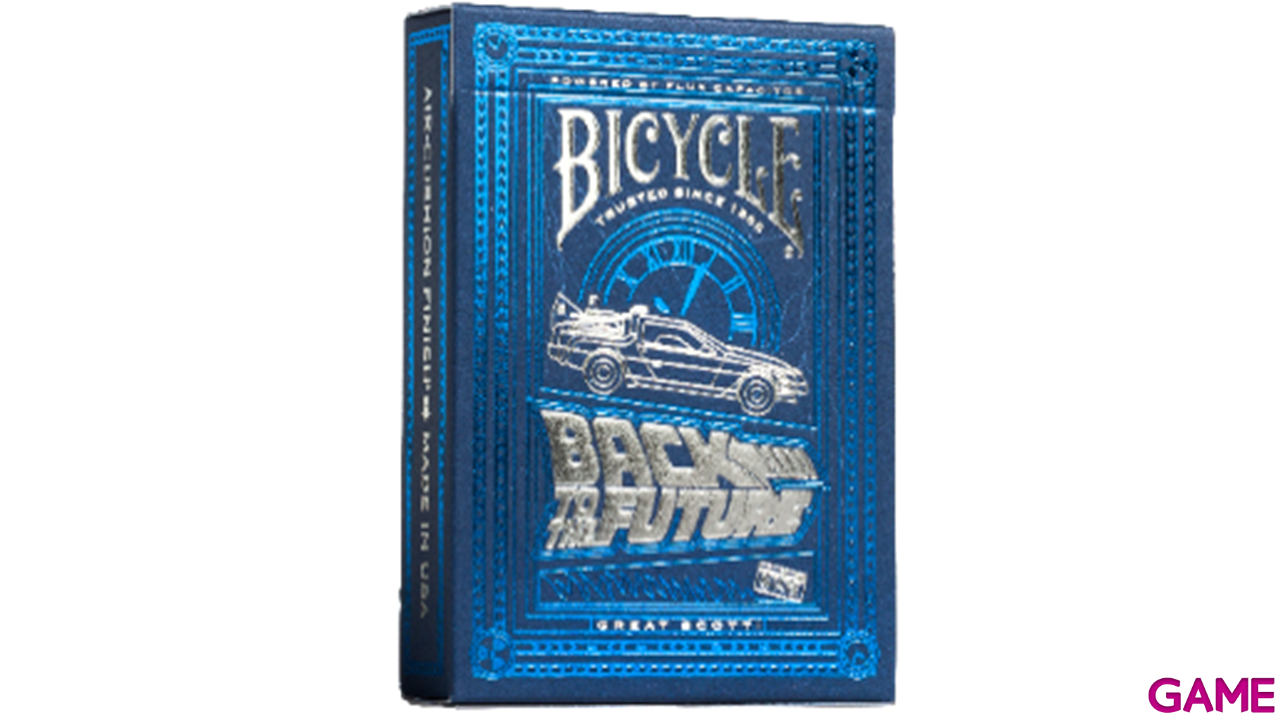 Baraja de Poker Bicycle Regreso al futuro-0