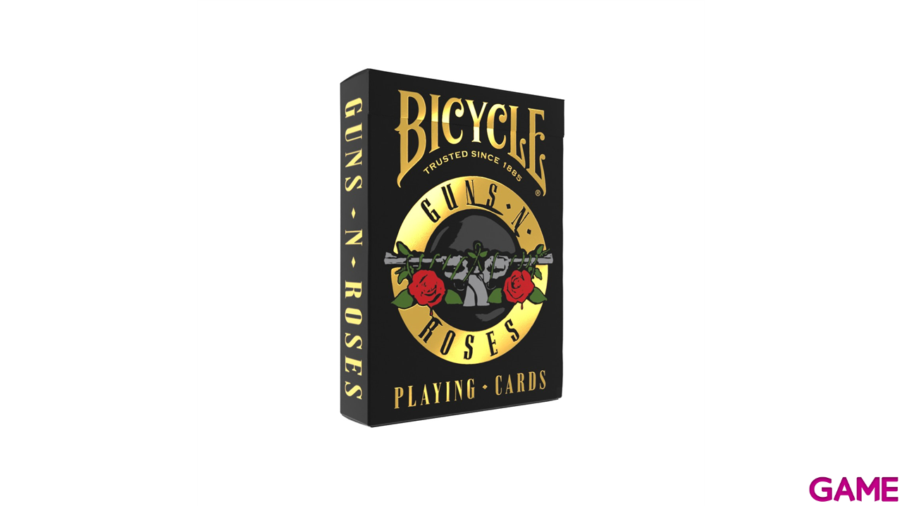 Baraja de Poker Bicycle Guns & Roses-0