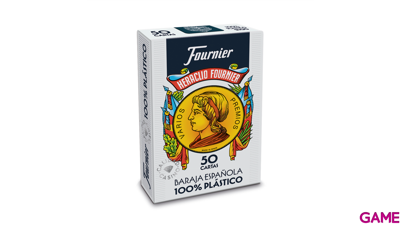 Baraja española 100% Plastico - 50 cartas-0