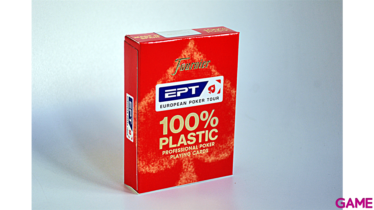 Baraja de Poker 100% Plastico - European Poker Tour (EPT)-4