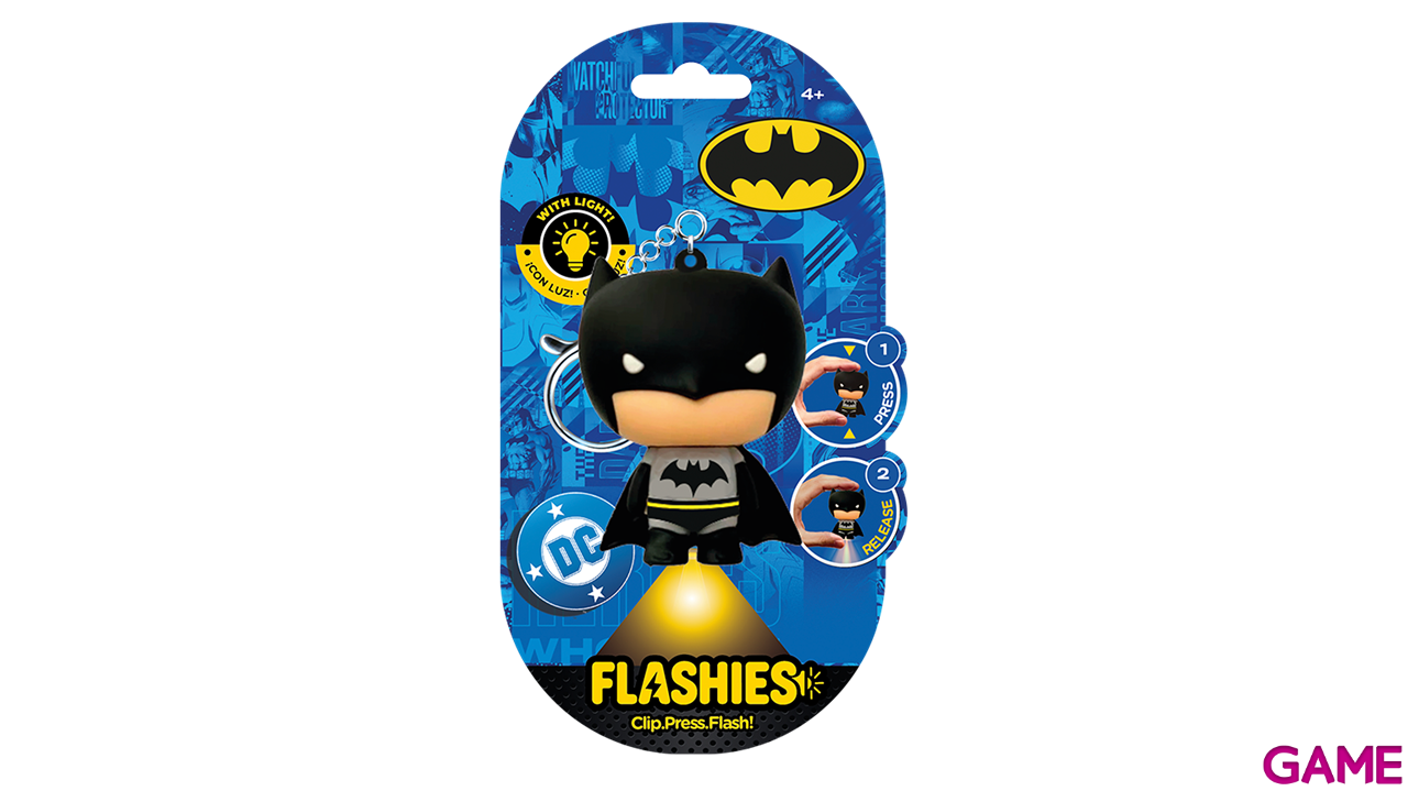 Figura 3D con Linterna DC Batman-1