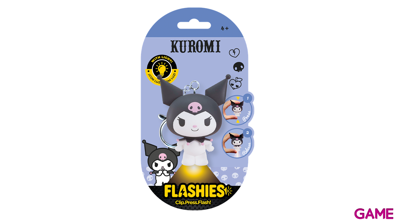 Figura 3D con Linterna Kuromi-1