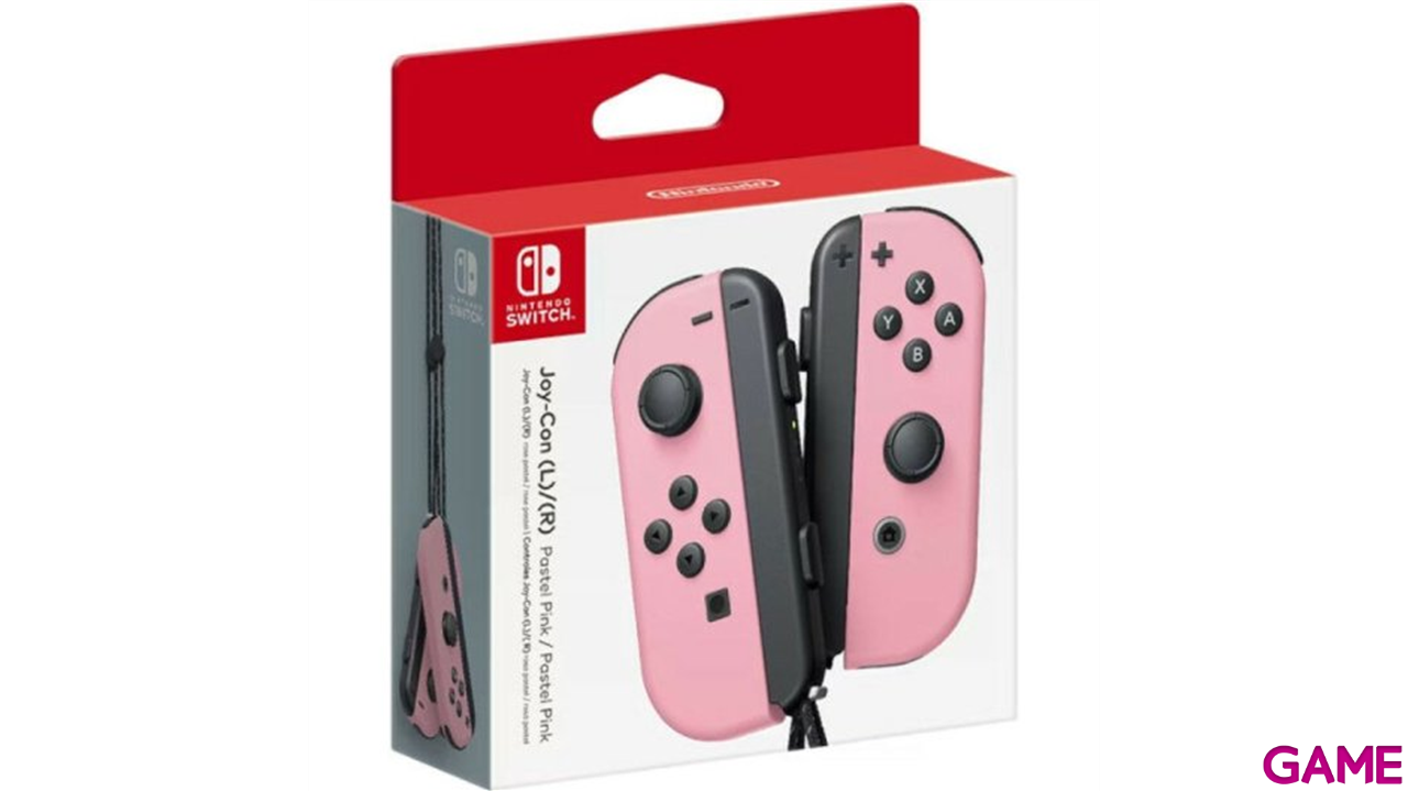 Joy-Con (Set Izda/Dcha) Rosa - Batería Extraíble-0