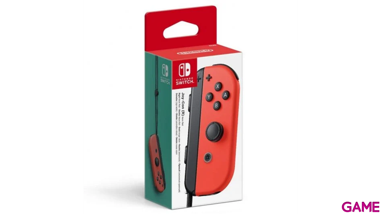 Joy-Con Rojo - Derecha - Batería Extraíble-0
