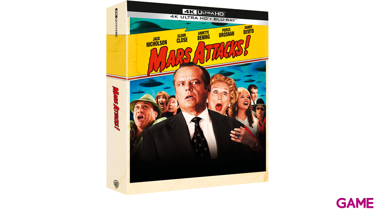 Mars Attacks! 4K + BD Edición Steelbook-0