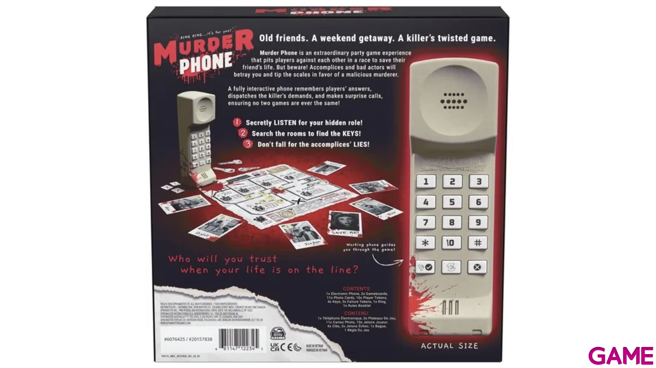 Juego de Mesa Murder Phone-2