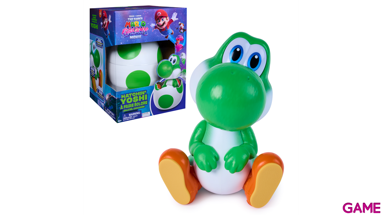 Hatchin' Yoshi Interactivo - Super Mario-0