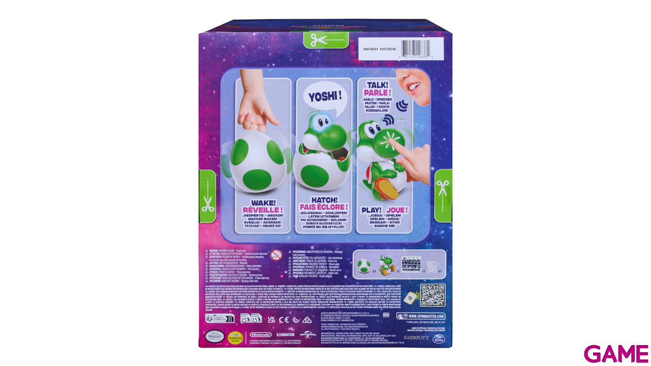 Hatchin' Yoshi Interactivo - Super Mario-1