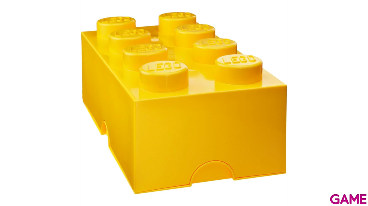 Caja de almacenaje LEGO Brick 8 amarillo de 50 cm-2