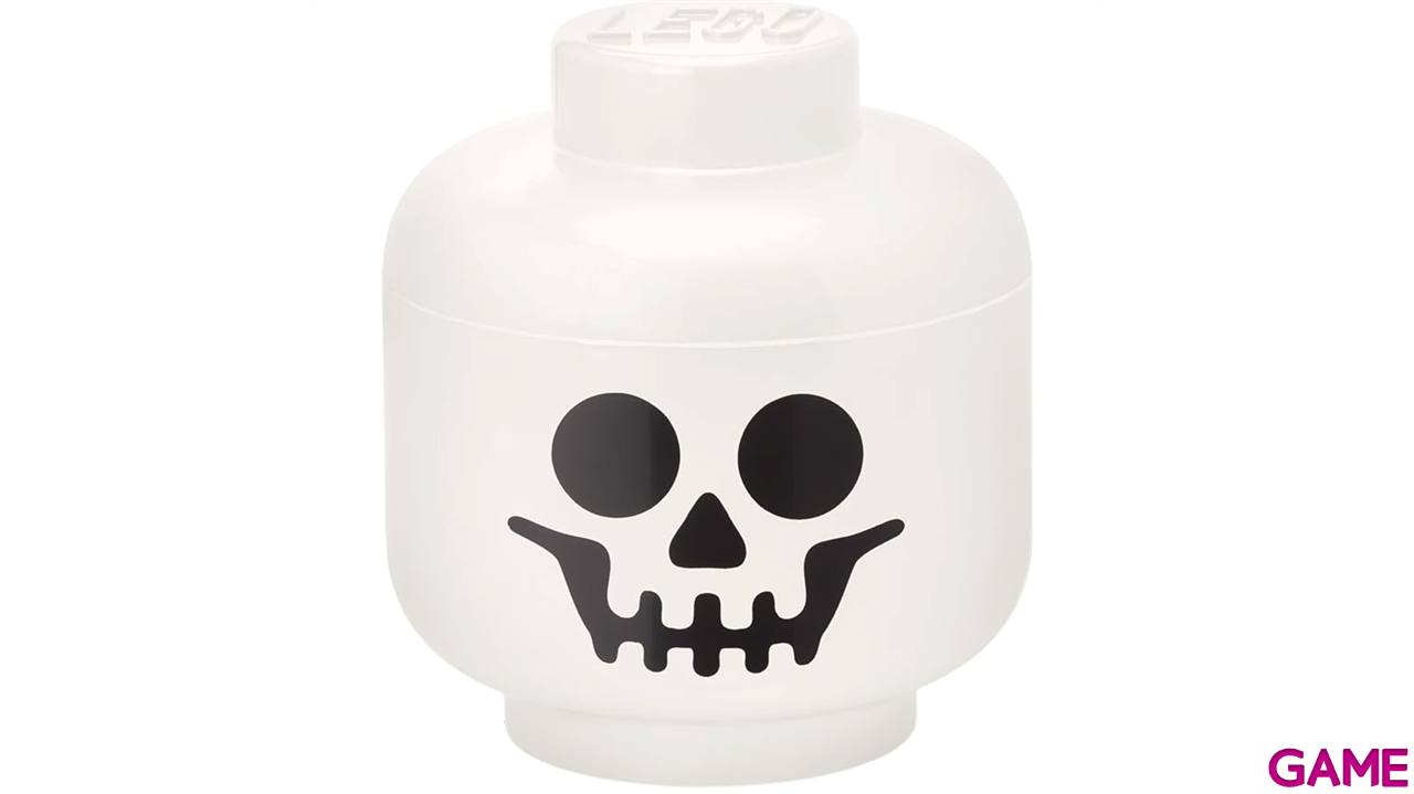 Caja de almacenaje LEGO Head Skeleton de 27 cm-0