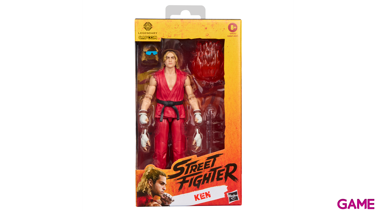 Figura Street Fighter Ken de 15 cm-4