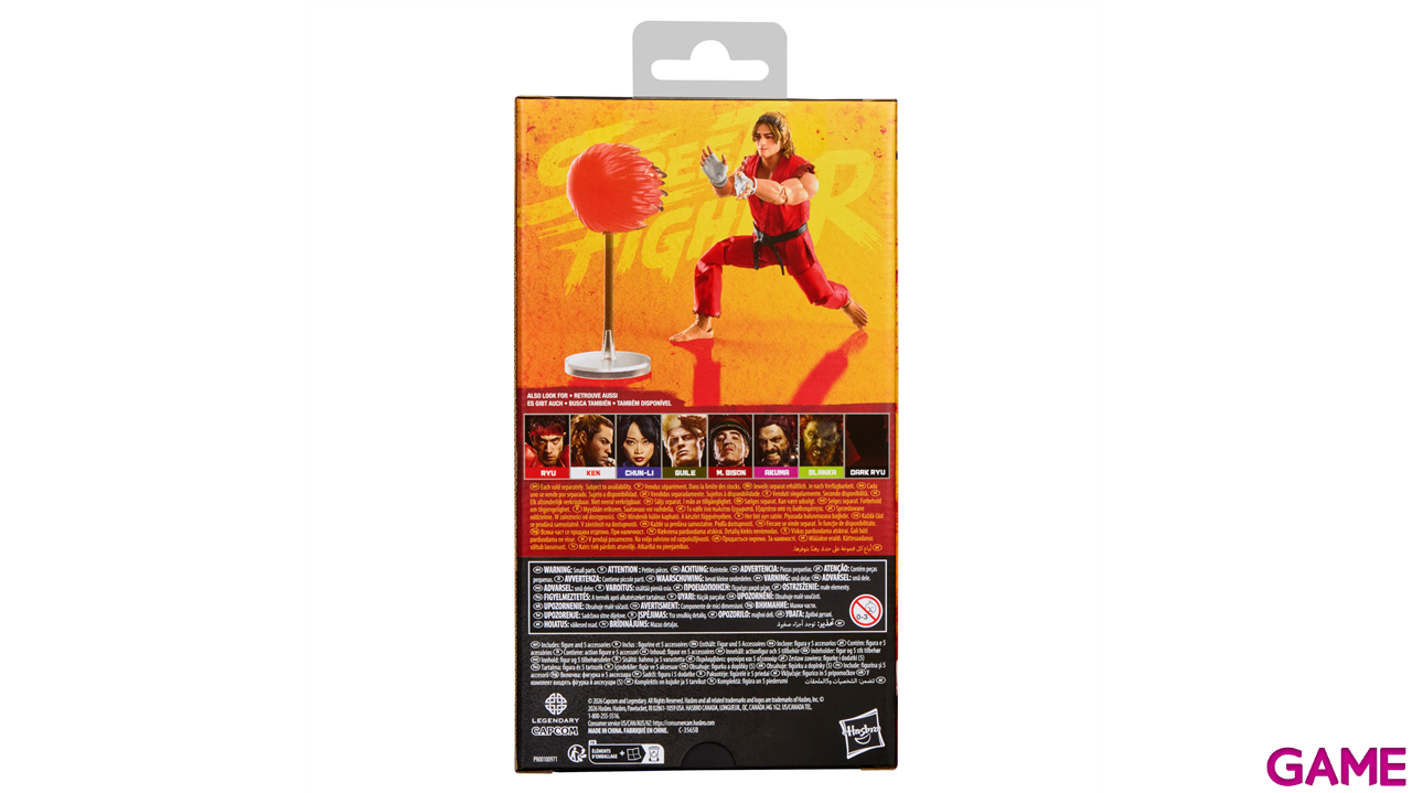 Figura Street Fighter Ken de 15 cm-1