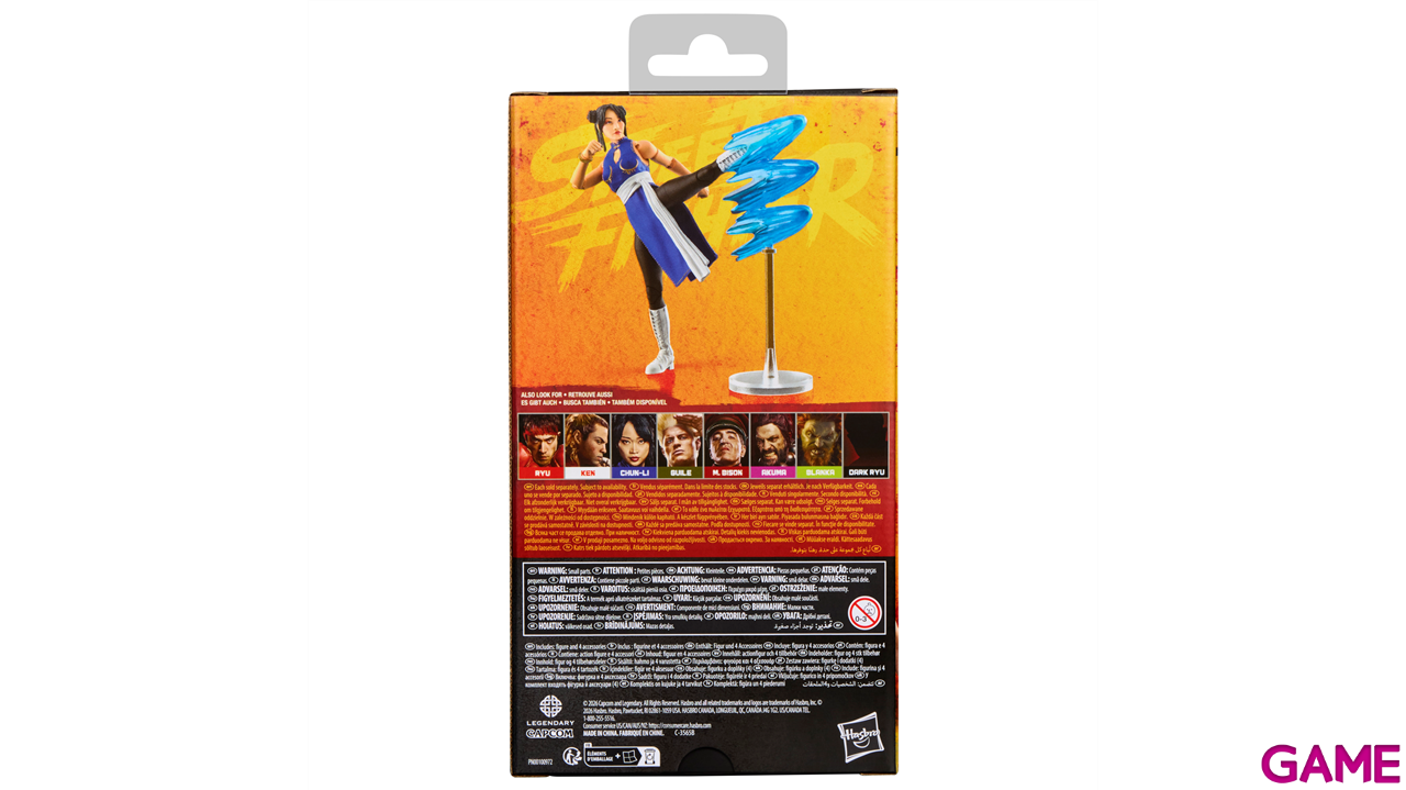 Figura Street Fighter Chun-Li de 15 cm-2