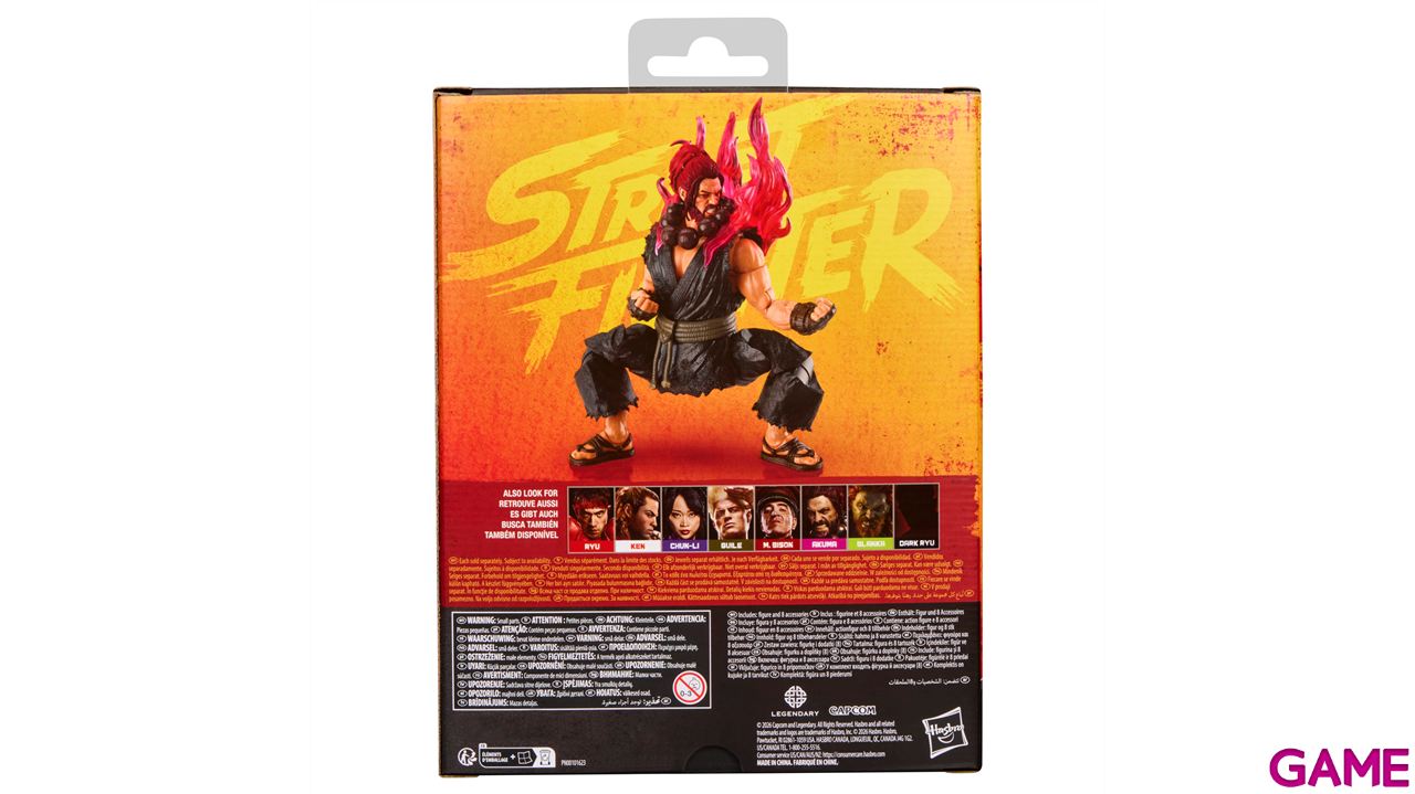 Figura Deluxe Street Fighter Akuma de 15 cm-2