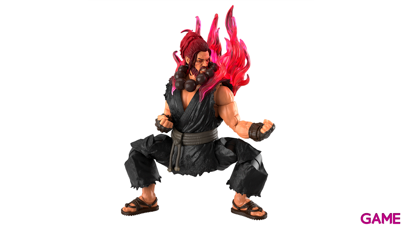 Figura Deluxe Street Fighter Akuma de 15 cm-5