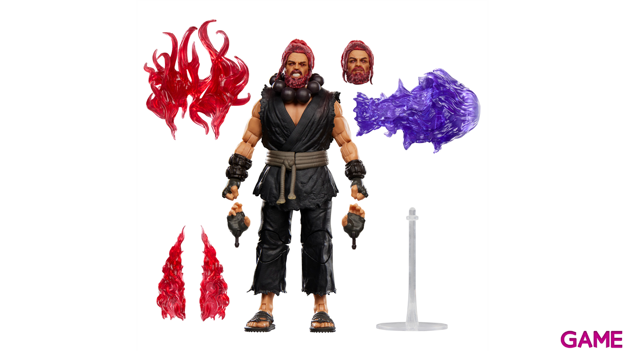 Figura Deluxe Street Fighter Akuma de 15 cm-6