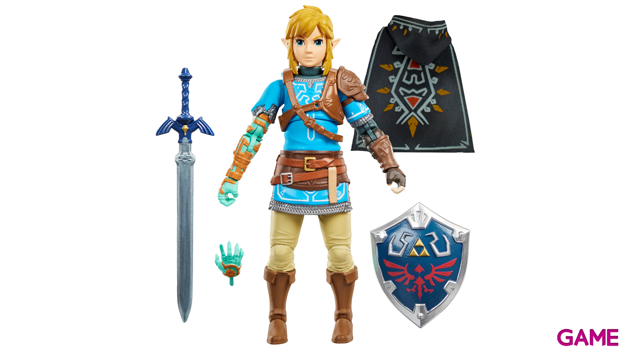 Figura The Legend of Zelda: Tears of the Kingdom Link de 15 cm-5