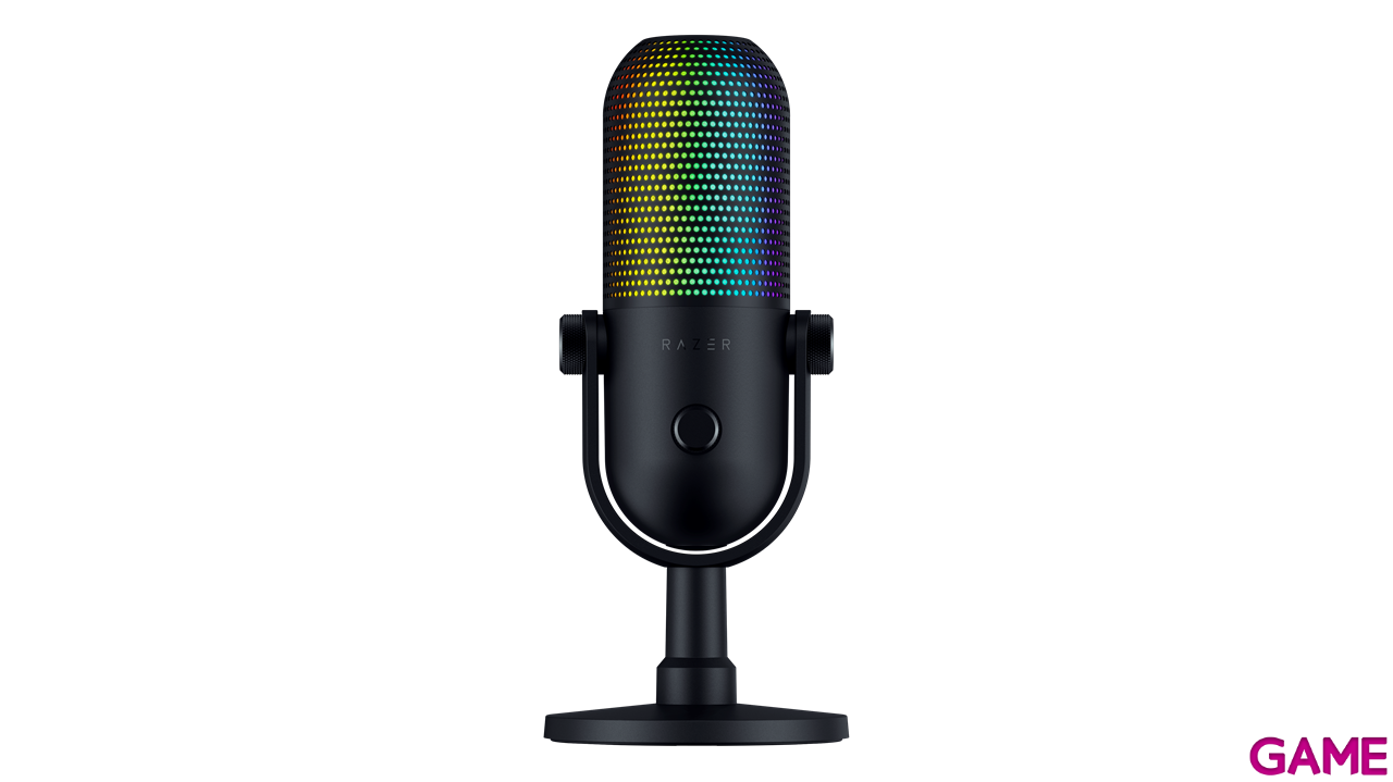 Razer Seiren V3 Chroma 32 bit DSP Black - Microfono Gaming-0