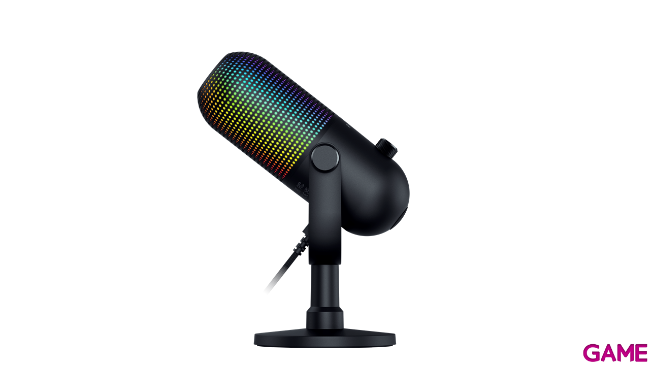 Razer Seiren V3 Chroma 32 bit DSP Black - Microfono Gaming-1