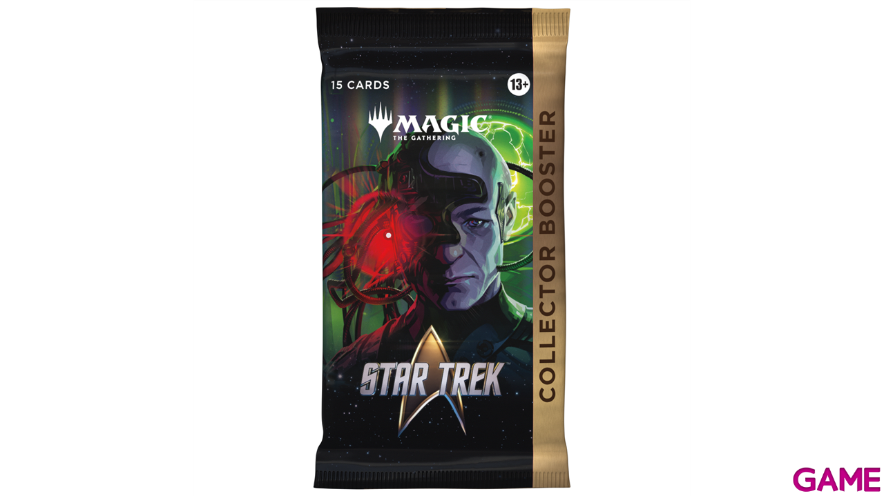 Sobre de cartas Magic: The Gathering Star Trek Collector Booster (inglés)-1