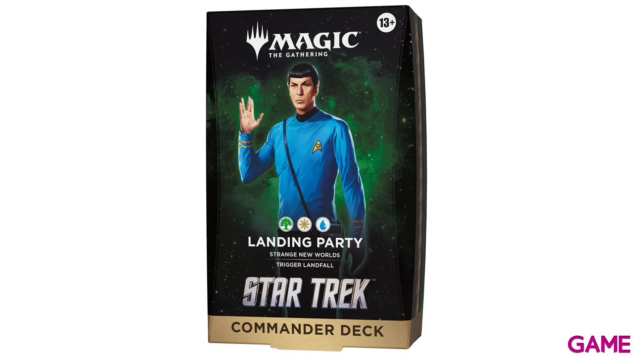 Mazo de cartas Magic: The Gathering Star Trek Commander Deck - Landing Party (inglés)-0