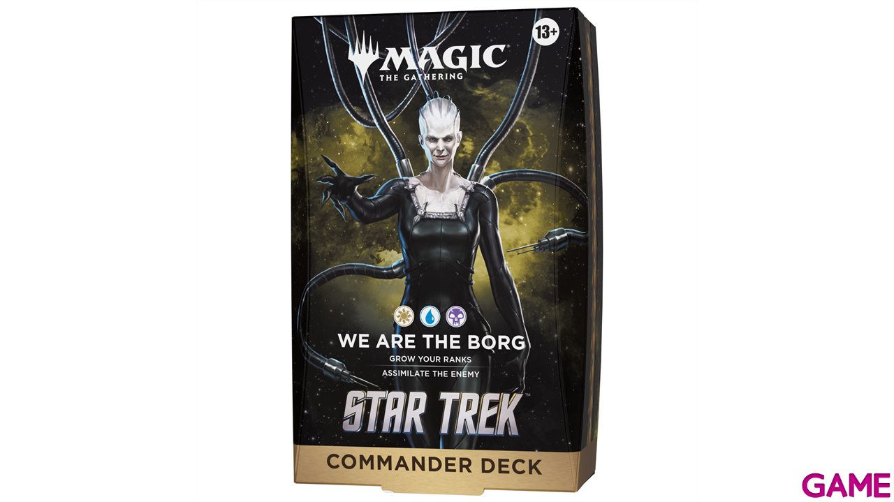 Mazo de cartas Magic: The Gathering Star Trek Commander Deck - We Are The Borg (inglés)-0