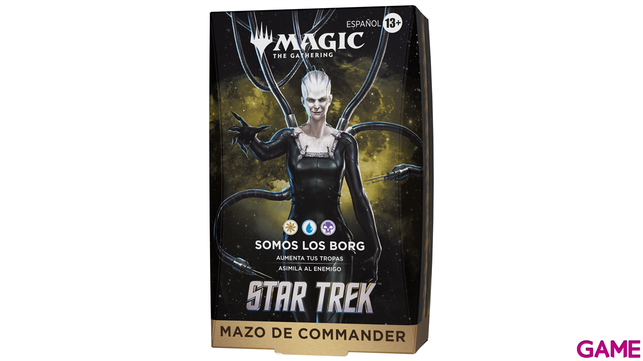 Mazo de cartas Magic: The Gathering Star Trek Commander Deck - Somos los Borg (Castellano)-0