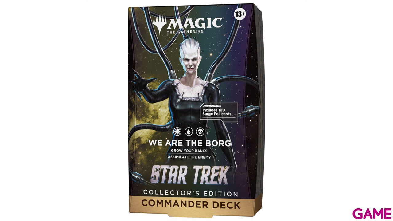 Mazo de cartas Magic: The Gathering Star Trek Commander Deck Collector - We Are The Borg (inglés)-0