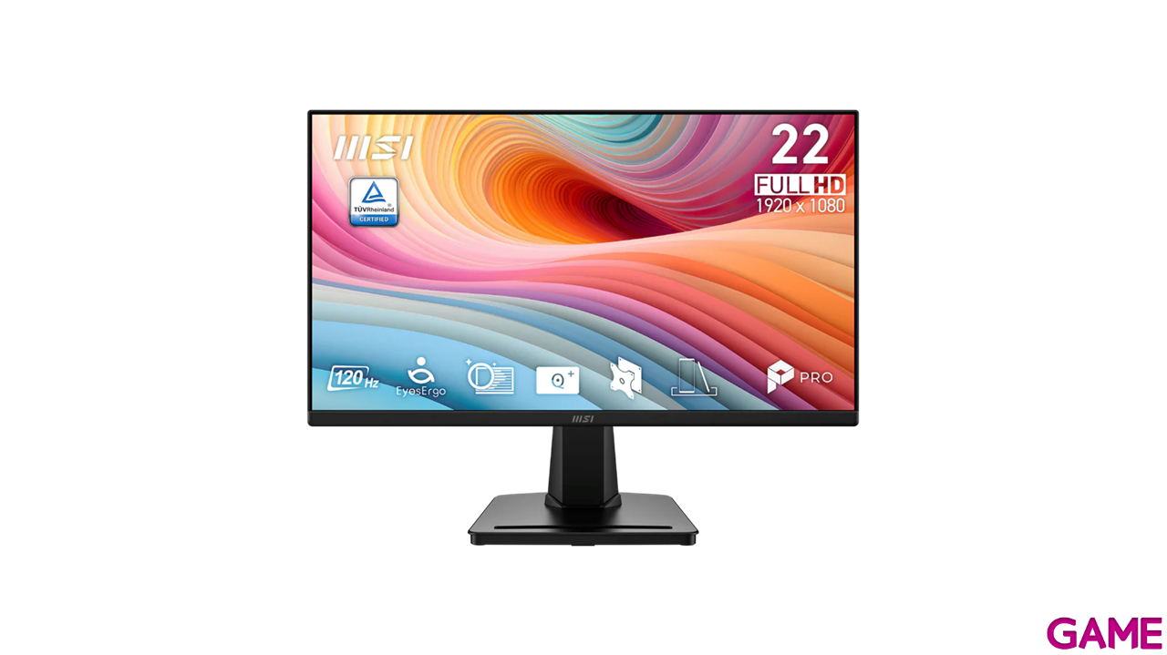 MSI PRO MP225 E12VL - 21.4´´ - VA - Full HD - 120Hz - Monitor Profesional-5