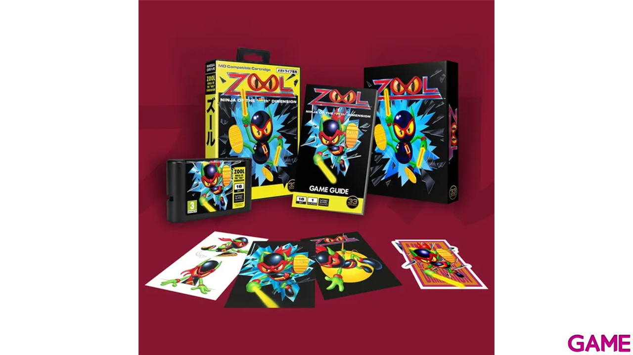 SEGA Mega Drive - Zool, Ninja of the 