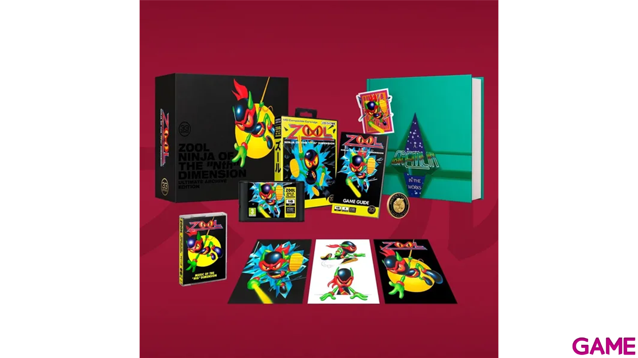 SEGA Mega Drive - Zool, Ninja of the 