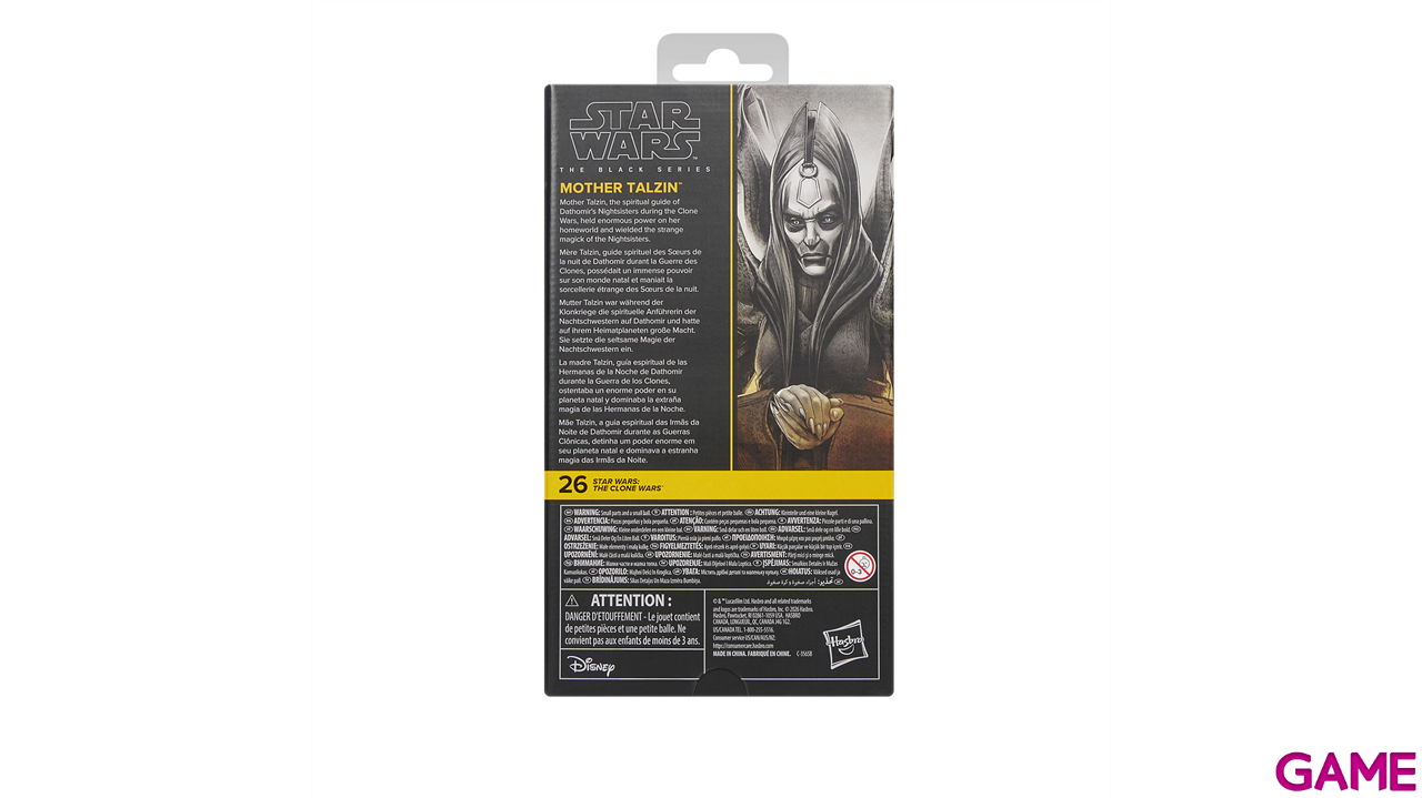 Figura Star Wars Mother Talzin The Black Series The Clone Wars de 15 cm-1